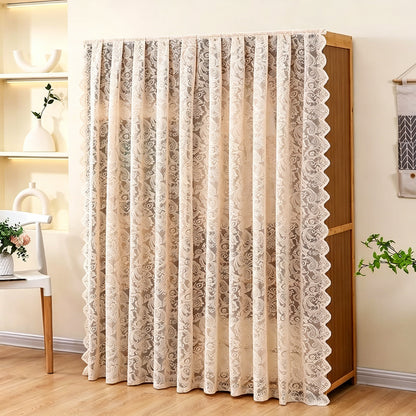 Beautiful & Functional Embroidered Sheer Curtain