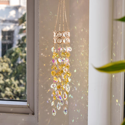 Crystal Prism Sun Catcher: Where Light Dances, Magic Happens